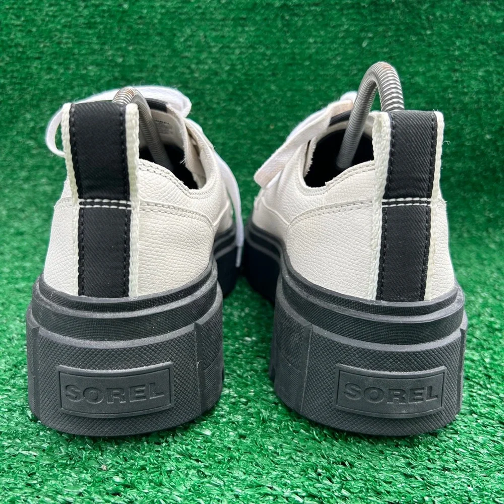 Sorel Ona Rmx Glacy Low Sea Salt White Waterproof Platform Sneaker NL5017-126 10